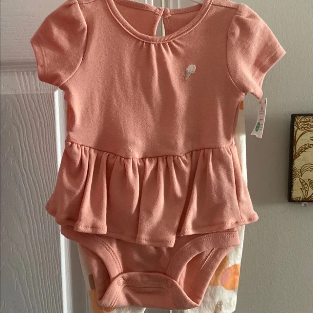 Carter's Pink Baby Girl Matching Set